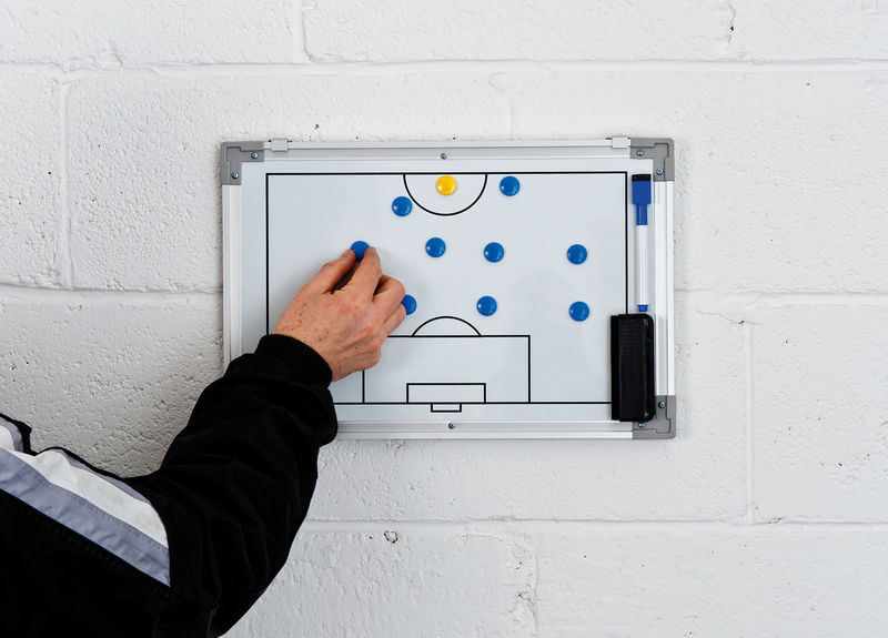 Precision Double-Sided Soccer Tactics Board  30x45cm