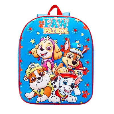 Paw Patrol Sketch 3D Eva Rucksack Schultasche blau Backpack Skye Chase Marshall