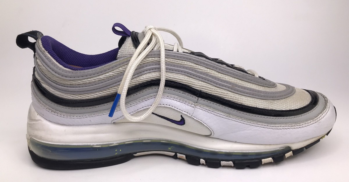 kao Nike Air Max 97 Kaomoji 2021 Men's Sneakers White Purple Shoes