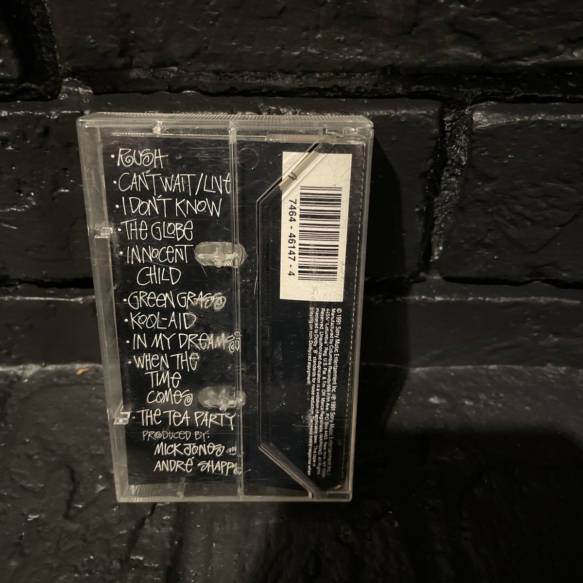 Big Audio Dynamite II - The Globe - Cassette Album 1991 - Mick