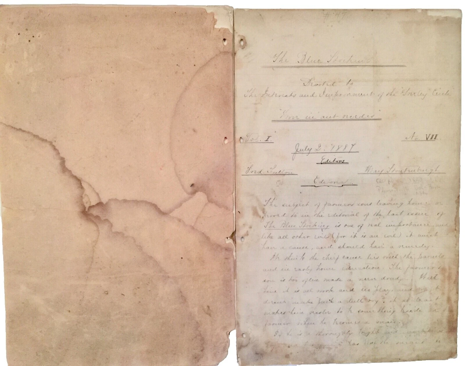 Manuscript Americana Antiquarian & Collectible Books in English