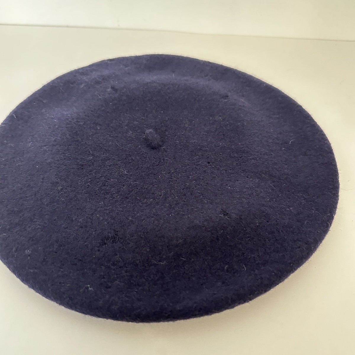 Vintage Beret Basque 100% Wool De Luxe RN 58584 Navy Blue Hat | eBay