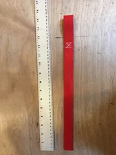 Winch Hook Pull Strap 15 inch Red Single Loop - Warn Ramsey Mile Marker ATV