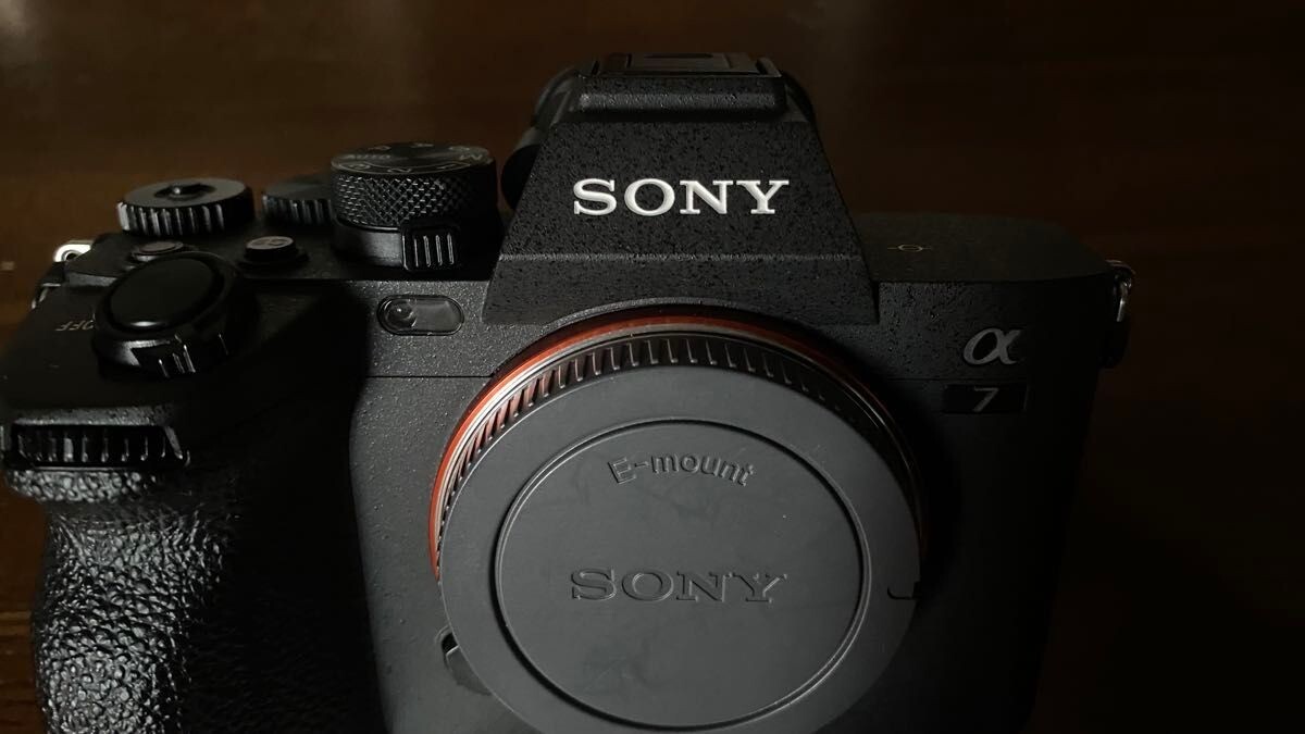 SONYα7Ⅳ ILCE-7M4 Shot count 2872 Body From Japan Used Mint