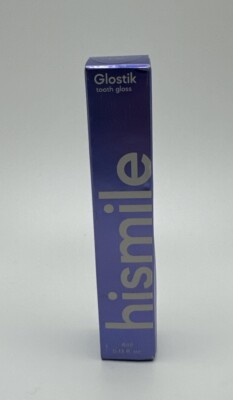 Hismile Glostik Tooth Gloss ~ Whiter Teeth Instant Gloss ~ 4mL / .13 Fl Oz
