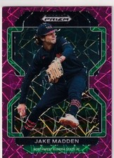 2022 PRIZMS PINK VELOCITY RC JAKE MADDEN LOS ANGELES ANGELS PRIZM ROOKIE #-454
