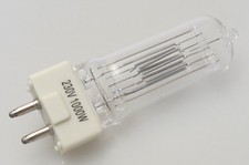 PRL) LAMPADINA AL QUARZO 230V 1000W LAMPADA LUCE QUARTZ LAMP LIGHT LAMPE PHOTO