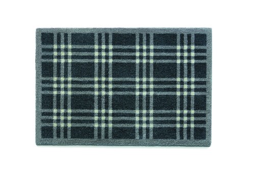 Muddle My Mat Range Trees Pheasant Leaves Lavender Grey Check Brown Door Mat - Picture 10 of 39