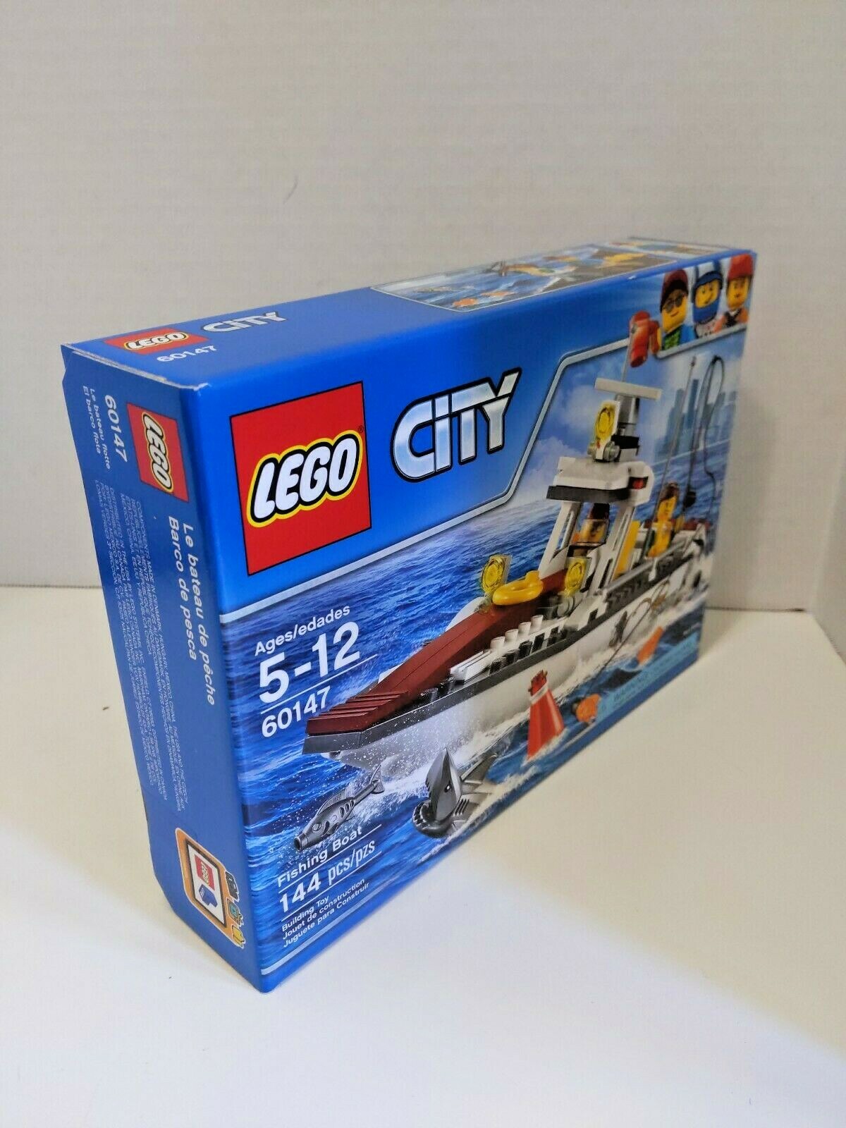 lego city fishing boat