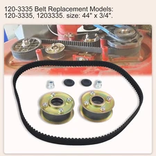 131-4509 125-2532 Mower Idler Pulley & 120-3335 Belt Kit for Toro 30" Deck Timem