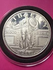 1 oz 1986 Standing Liberty Silver 70th Anniversary United States .999 Silver