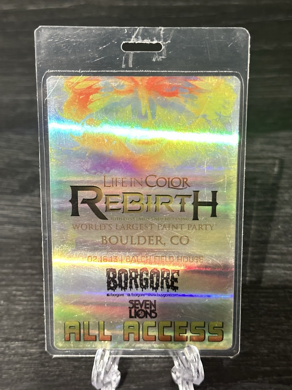 2013 Life in Color Boulder Backstage Pass Boulder, CO