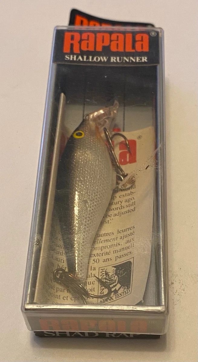 Used Vintage 3 Rapala Deep Runner Ireland Perch Shad Rap HOT