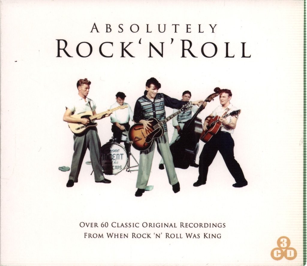 Various Artists Absolutely Rock N Roll triple CD Europe Delta Leisure Group 2011