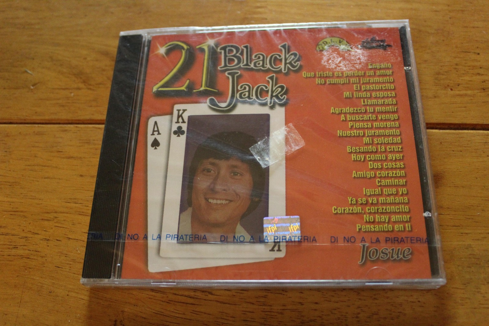 Josue CD 21 Black Jack Latin Regional Mexican Music Sealed Tex Mex