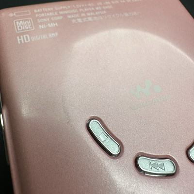 SONY MZ-EH50 HI MD WALKMAN Minidisc Player Pink Does not work with