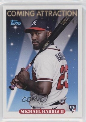 2023 Transcendent Collection VIP Party /100 Michael Harris II (Portrait) RC 0o3x