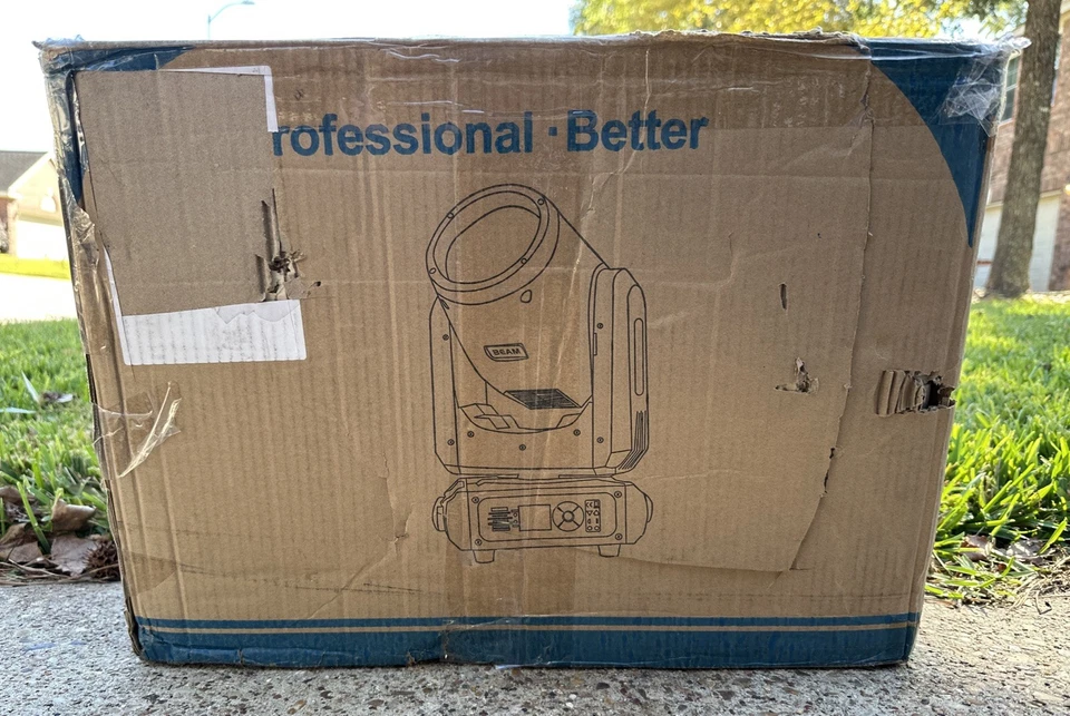 230W 7R Mini Beam Moving Head Light Stage Light Effect DMX 512 UNTESTED SEE DESC - Image 3 of 3