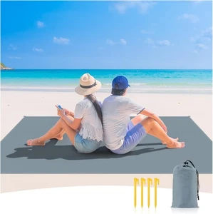 Aybuy Beach Blanket Sand-Free Outdoor Grey