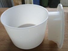 Large Hard Cheese Mould 1-4.5kg Commercial Grade Unused With Follower 20 x 15cm