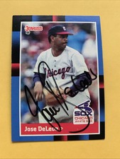 Jose DeLeon SIGNED 1988 Donruss #59, Chicago White Sox, AUTOGRAPHED