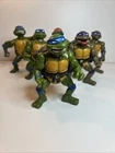 Vintage Teenage Mutant Ninja Turtle Action Figures Lot of 6 Used Condition