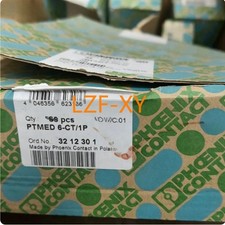 50PCS/Box Phoenix Contact Straight Through Terminal Block 3212301 PTMED 6-CT/1P