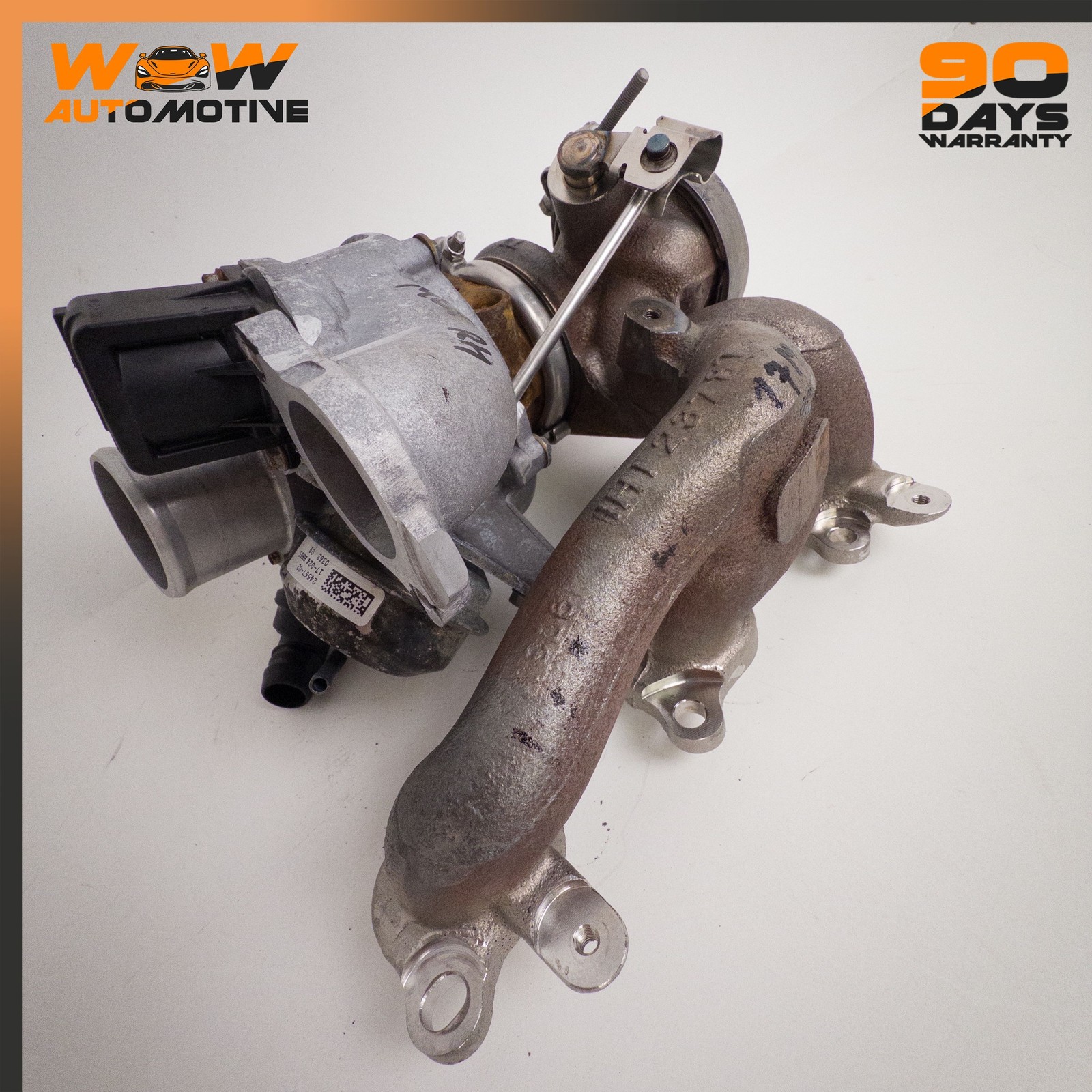 13-19 MASERATI GHIBLI QUATTROPORTE RIGHT TURBOCHARGER EXHAUST MANIFOLD OEM