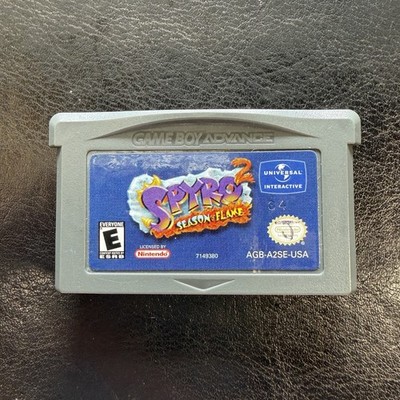 Spyro 2 Season of Flame Nintendo Game Boy Advance Cartridge