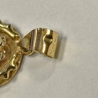 18kt Yellow Gold Egyptian Scarab Pendant — photo 4