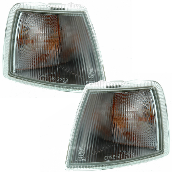 Frontblinker Set FüR Opel Vectra A 1988 - 1992 Blinker Weiß Vorne-image