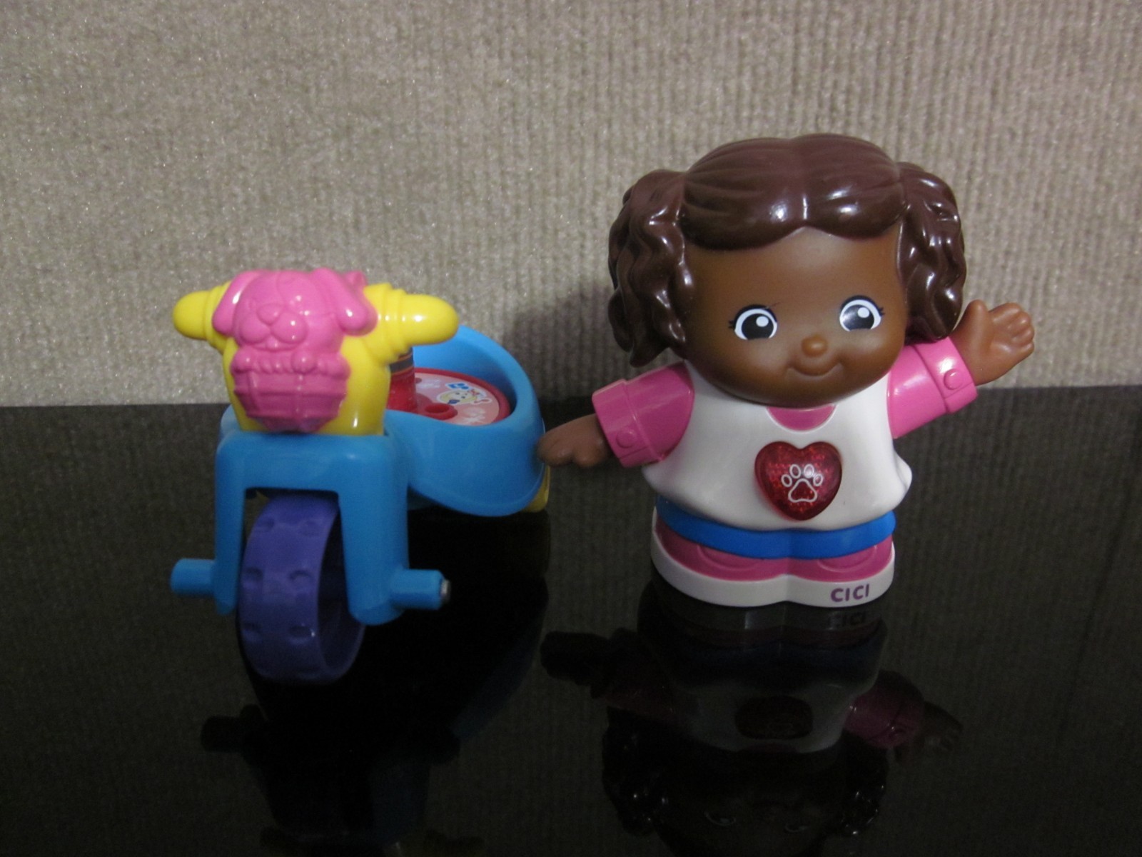 Vtech Go Go Smart Friends Cici Talking Figure w/ Tricycle Li