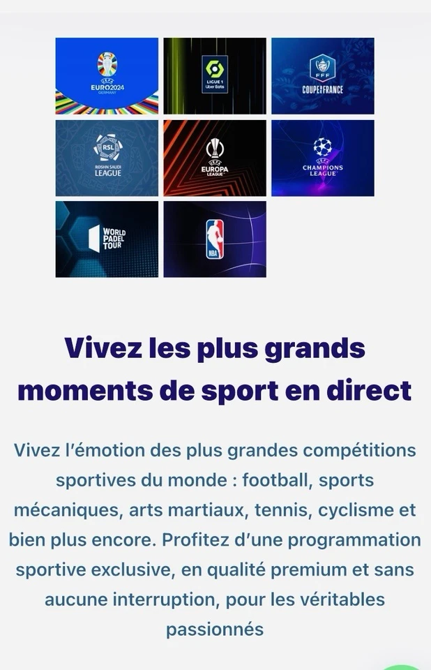 iron Tv Pro Très Stable HD/FHD/4K Sport films et séries livraison en 5 minutes - Photo 3/4