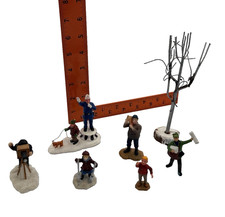 Railroad Layout Figures as Shown Closest to G Scale Lot A