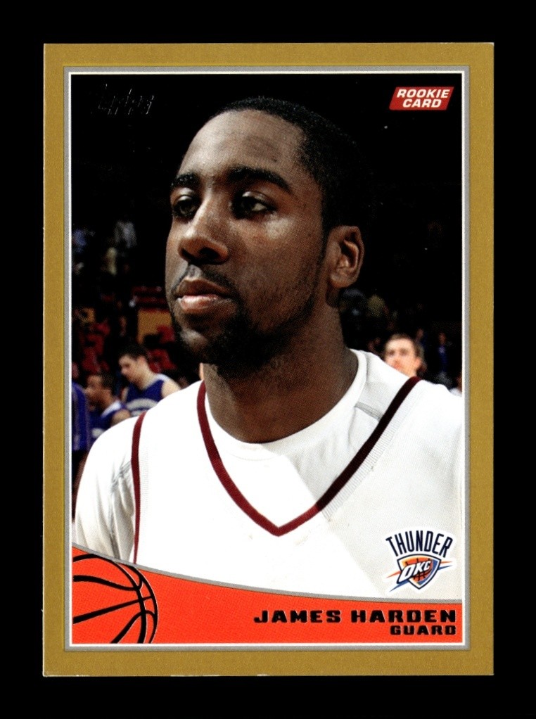James Harden 2009 Topps #319 Gold /2009 Price Guide - Sports Card