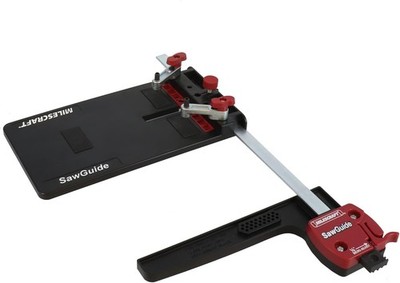 Milescraft 1403 Universal Saw Guide for Circular New Version, Black,silver 