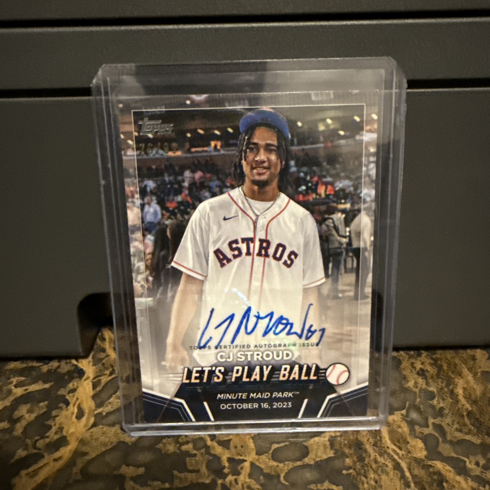 2024 Topps Series Two CJ Stroud Let’s Play Ball Auto SP /99 #PBA-CJS