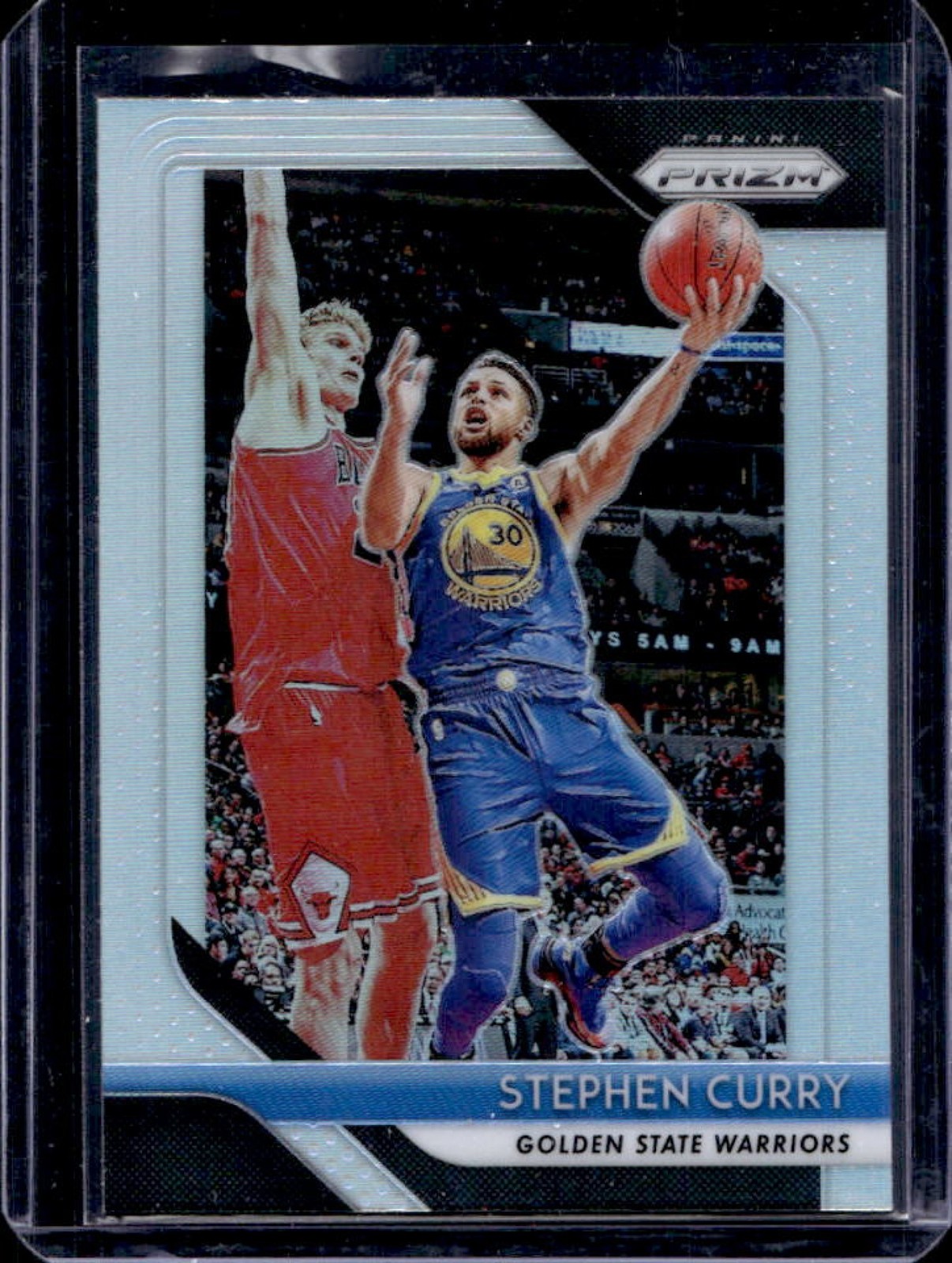 2018-19 Prizm Stephen Curry Prizm Silver #222 Warriors
