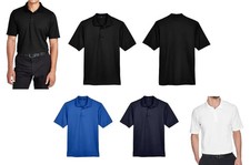 MEN'S POLO, LUXURY COMFORT w/DOUBLE SIDED FABRIC, PERFORMANCE, UV, TALL, LT-3XLT