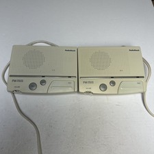 Radio Shack FM Wireless Intercom System Cat No 43-492 Set of 2 Tested Working