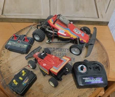 vintage RC REMOTE CONTROL CAR-PARTS OR REPAIR LOT