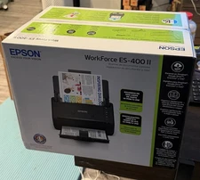 Epson WorkForce ES-400 II Duplex Desktop Document Scanner - NEW