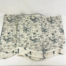 Waverly Fairhaven Chambray Blue Fairfield 16"x78" Scalloped Double Valance