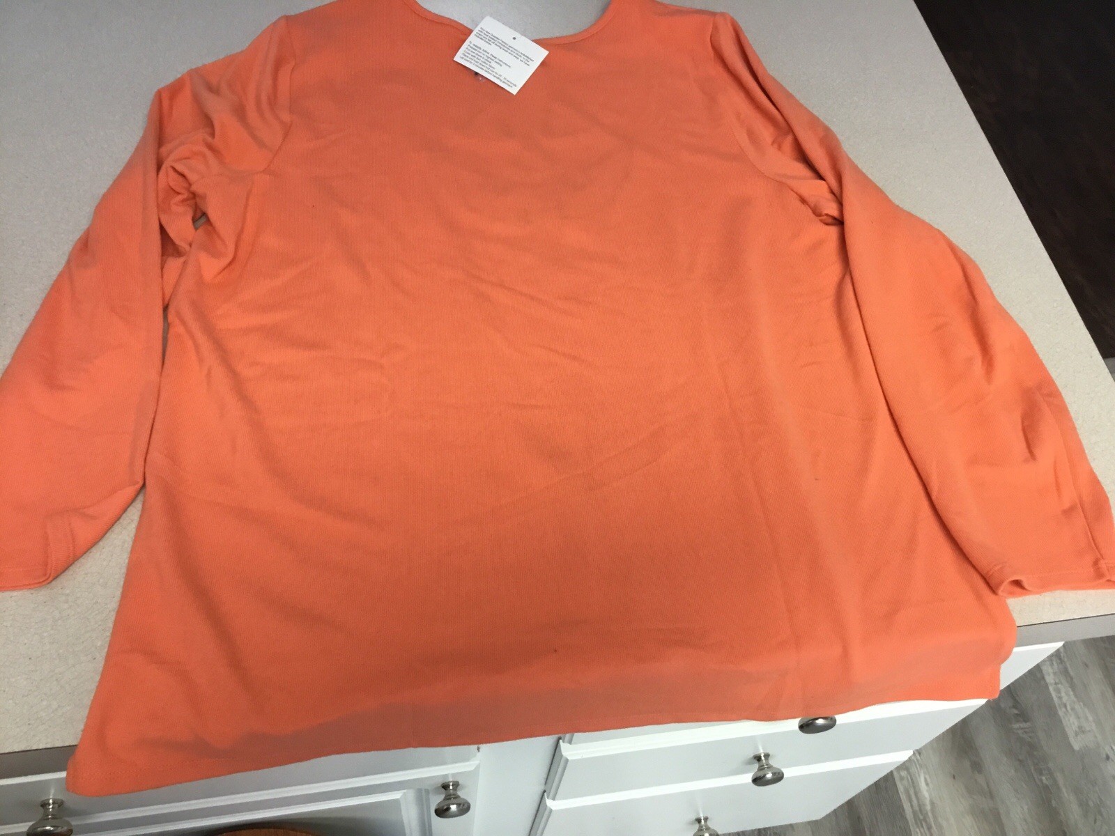 Women’s Halloween Shirt - NEW - Quacker Factory - Size XL - Orange Pumpkin