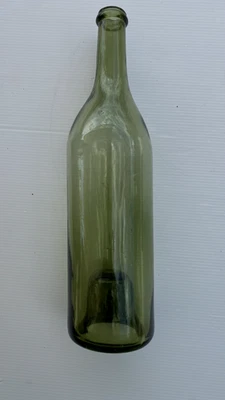 BOUTEILLE EN VERRE SOUFFLE VIN BISTROT ANCIENNE - Photo 1/4