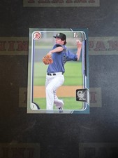2015 Bowman 1st Peter Lambert 092/499 Colorado Rockies Rookie Card. rookie card picture