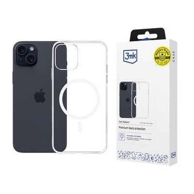 Apple iPhone 15 Plus   3mk Clear MagCase