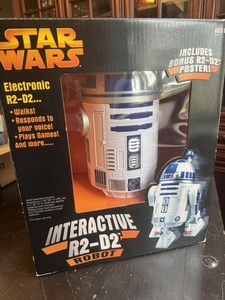 Star Wars Interactive R2-D2 Robot 2005 Hasbro voice commands NEW IN THE BOX🔥