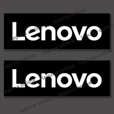 lenovo Logo Glanz Wetterfest Aufkleber Sticke...