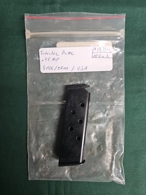 Intratec Protec .25 ACP 8 rd Magazine   Factory Original OEM Pro Tec 25 clip 